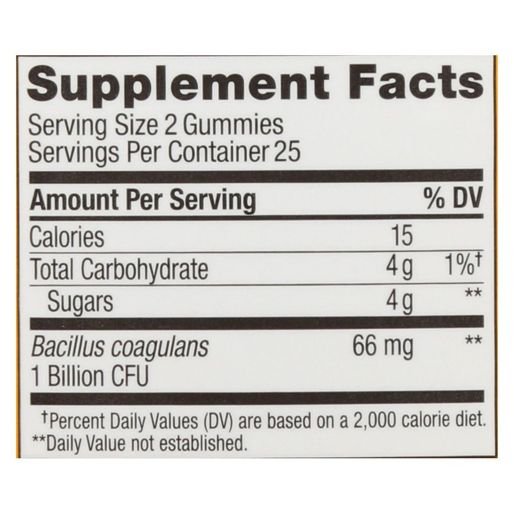 OLLY Probiotic Tropical Mango, 50 ct