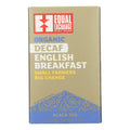 Equal Exchange Organic English Breakfast Black Tea, 20 ct (Case of 6)