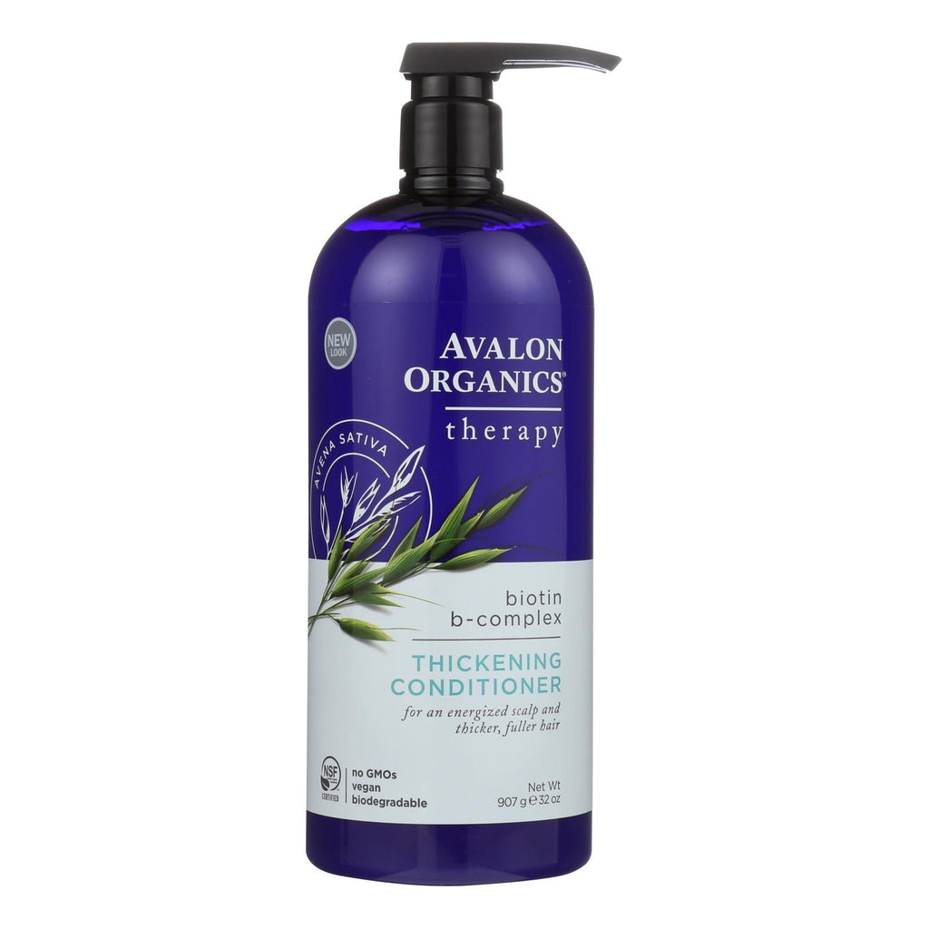 Avalon Organics Biotin B-Complex Conditioner, 32 oz
