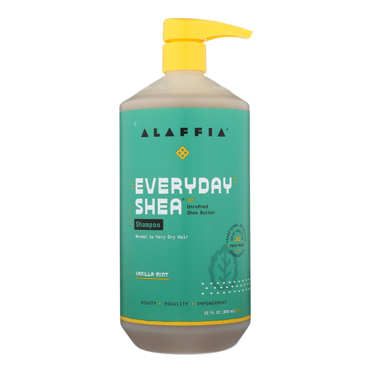 Alaffia Vanilla Mint Shampoo (Pack of 32 Oz.)