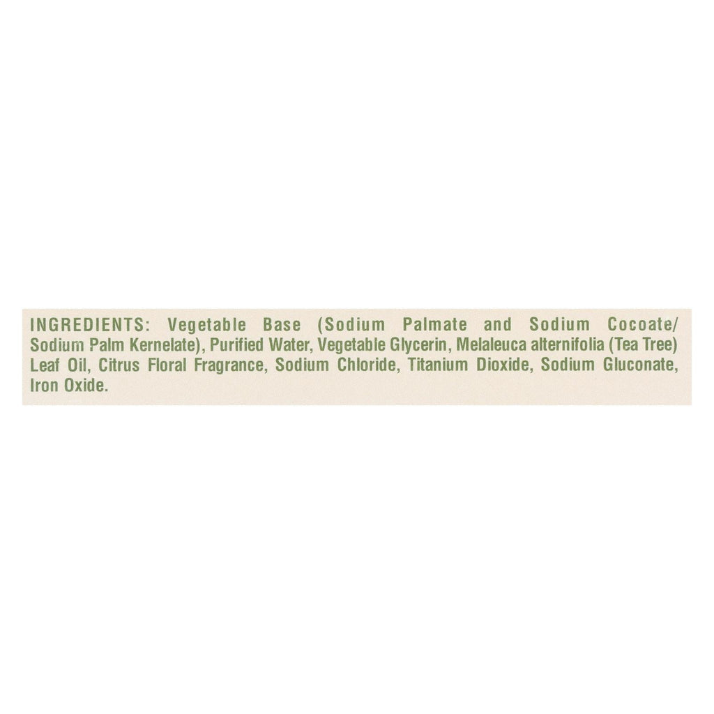 Tea Tree Therapy Vegetable Base Soap with Tea Tree Oil, 3.9 oz