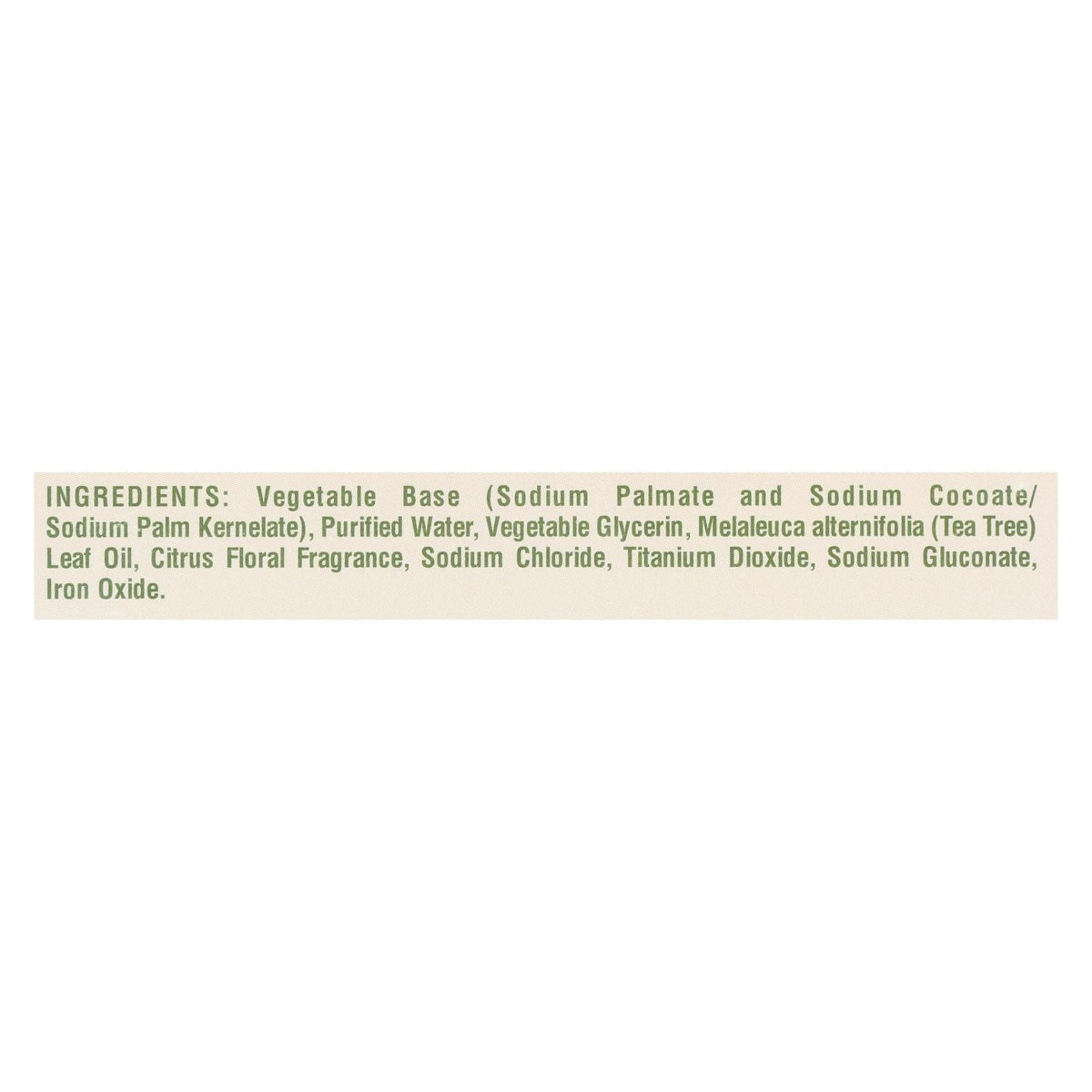 Tea Tree Therapy Vegetable Base Soap with Tea Tree Oil, 3.9 oz
