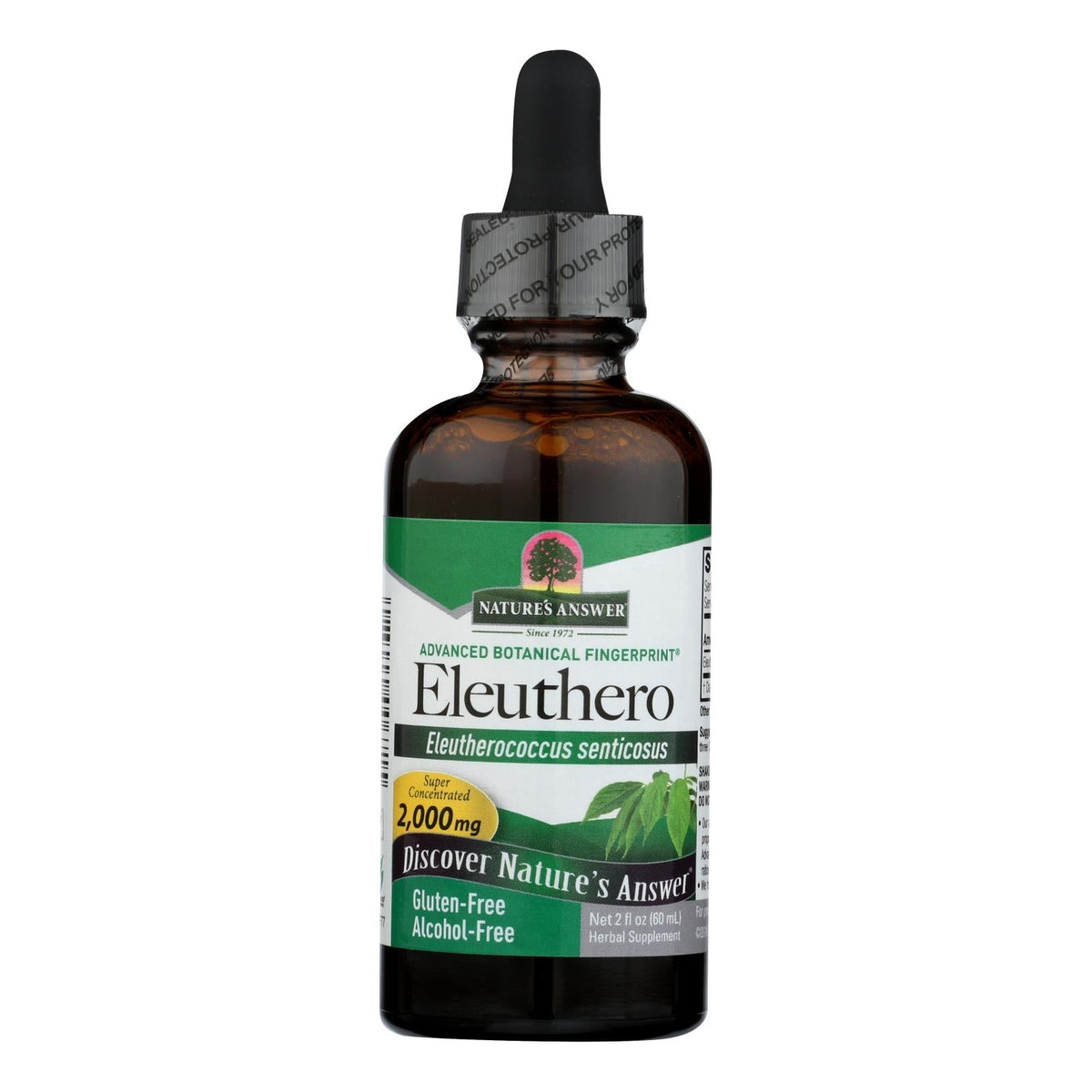 Nature's Answer Eleuthero Root Alcohol Free, 2 fl oz