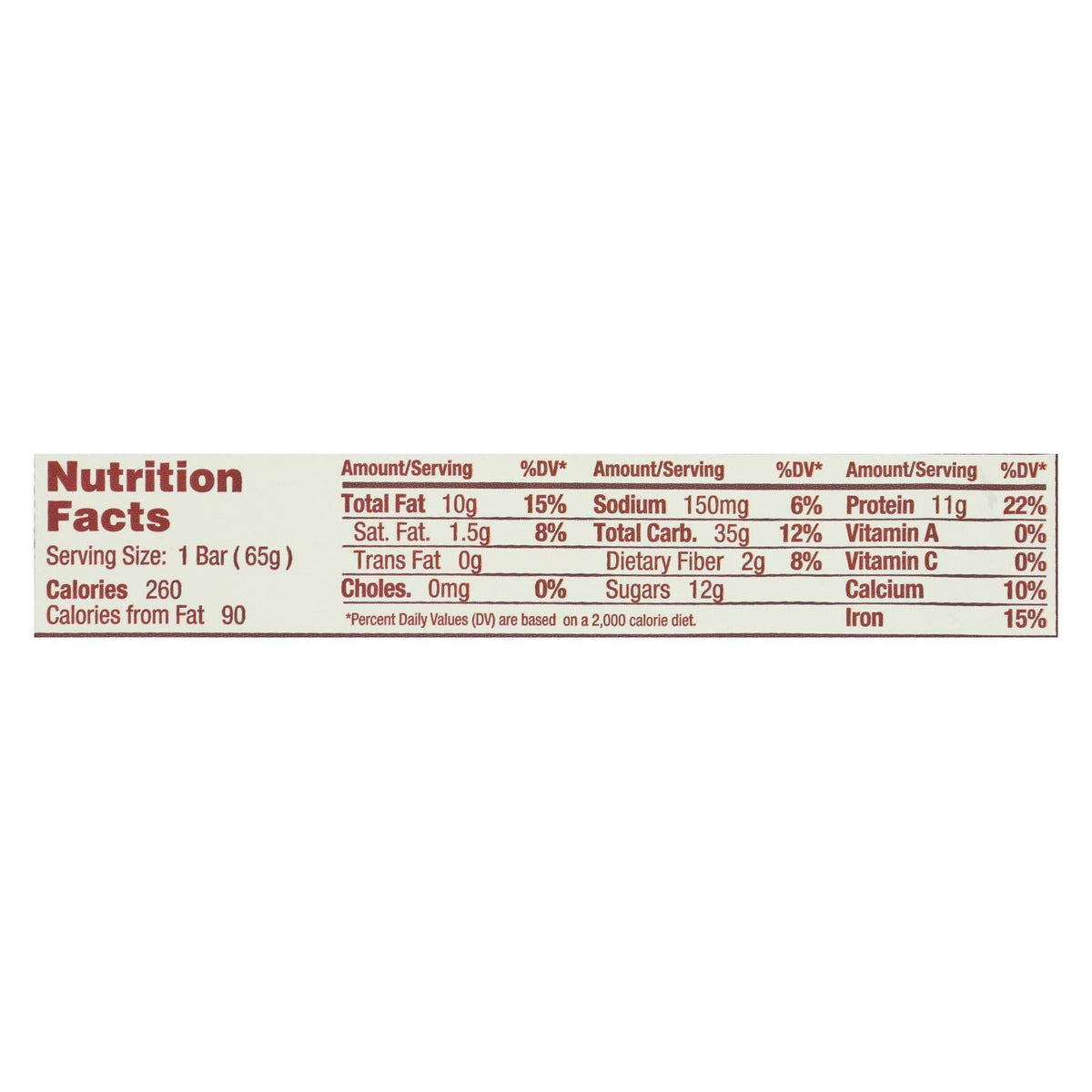 GoMacro MacroBar, Maple Sea Salt, 2.3 oz (Case of 12)