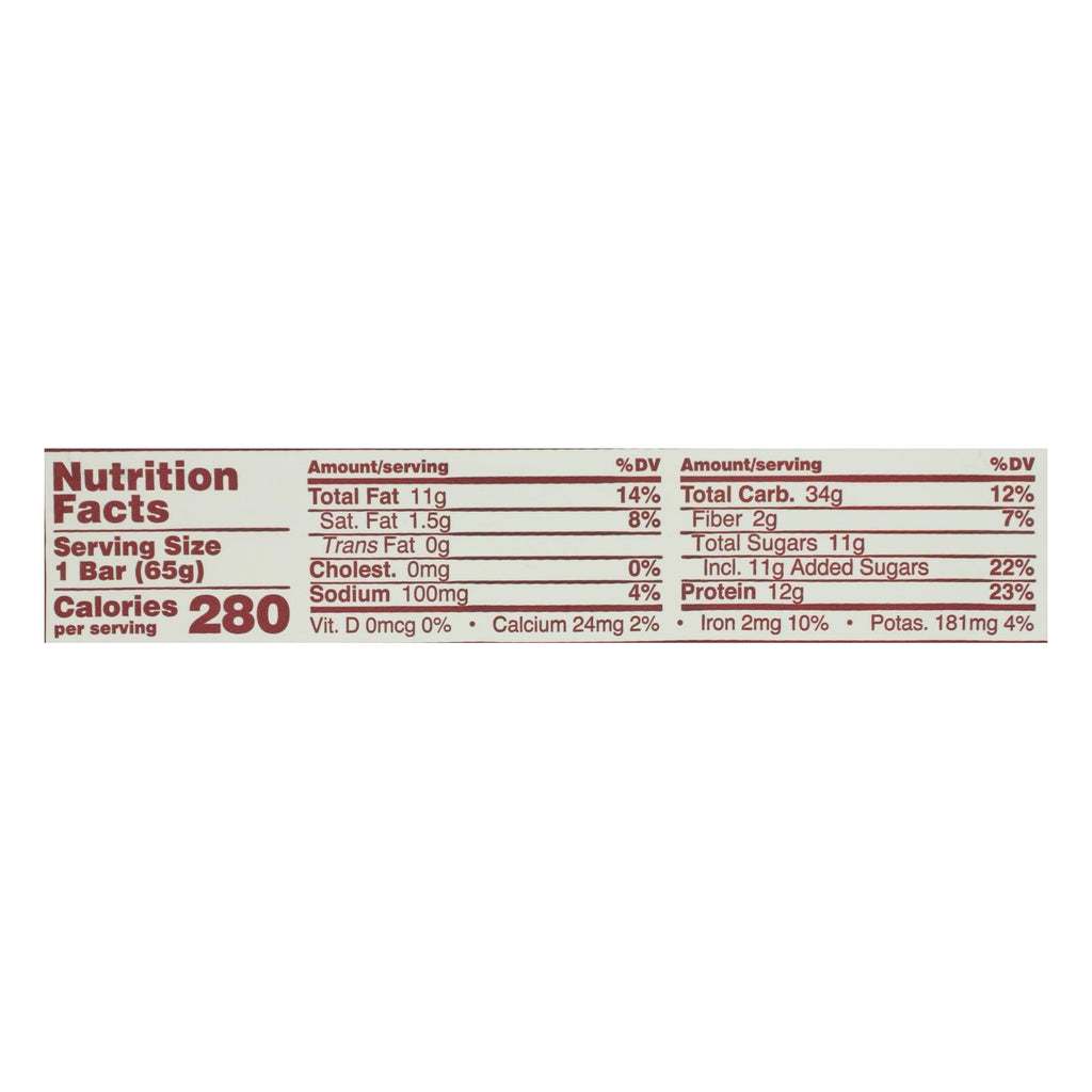 GoMacro MacroBar, Maple Sea Salt, 2.3 oz (Case of 12)