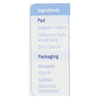 Natracare Ultra Extra Super Pads with Wings, 10 ct
