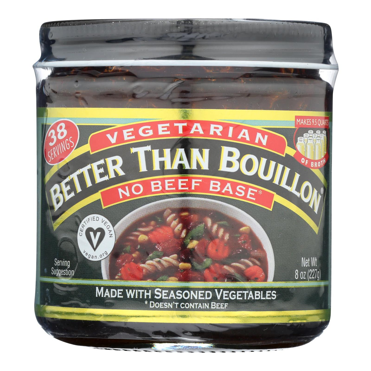Better Than Bouillon Vegan No Beef Base, 8 oz (Case of 6)