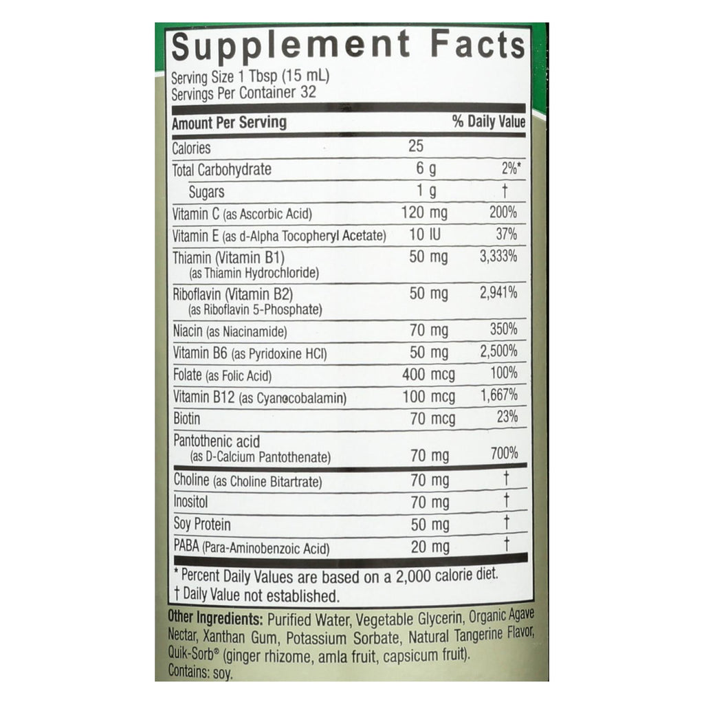 Nature's Answer Liquid Vitamin B-Complex (Pack of 16 Fl Oz)