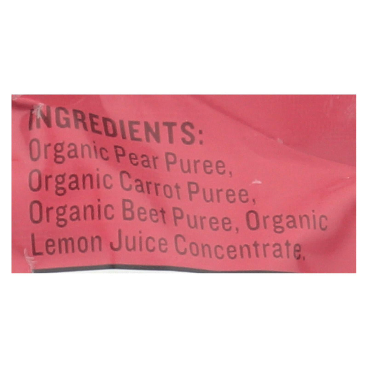 Peter Rabbit Organics Beet, Carrot and Pear Veggie Snack (Case of 10)