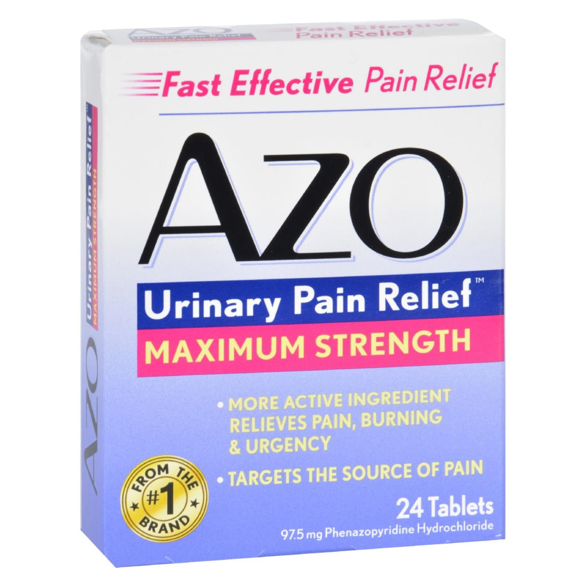 AZO Urinary Pain Relief, 24 ct