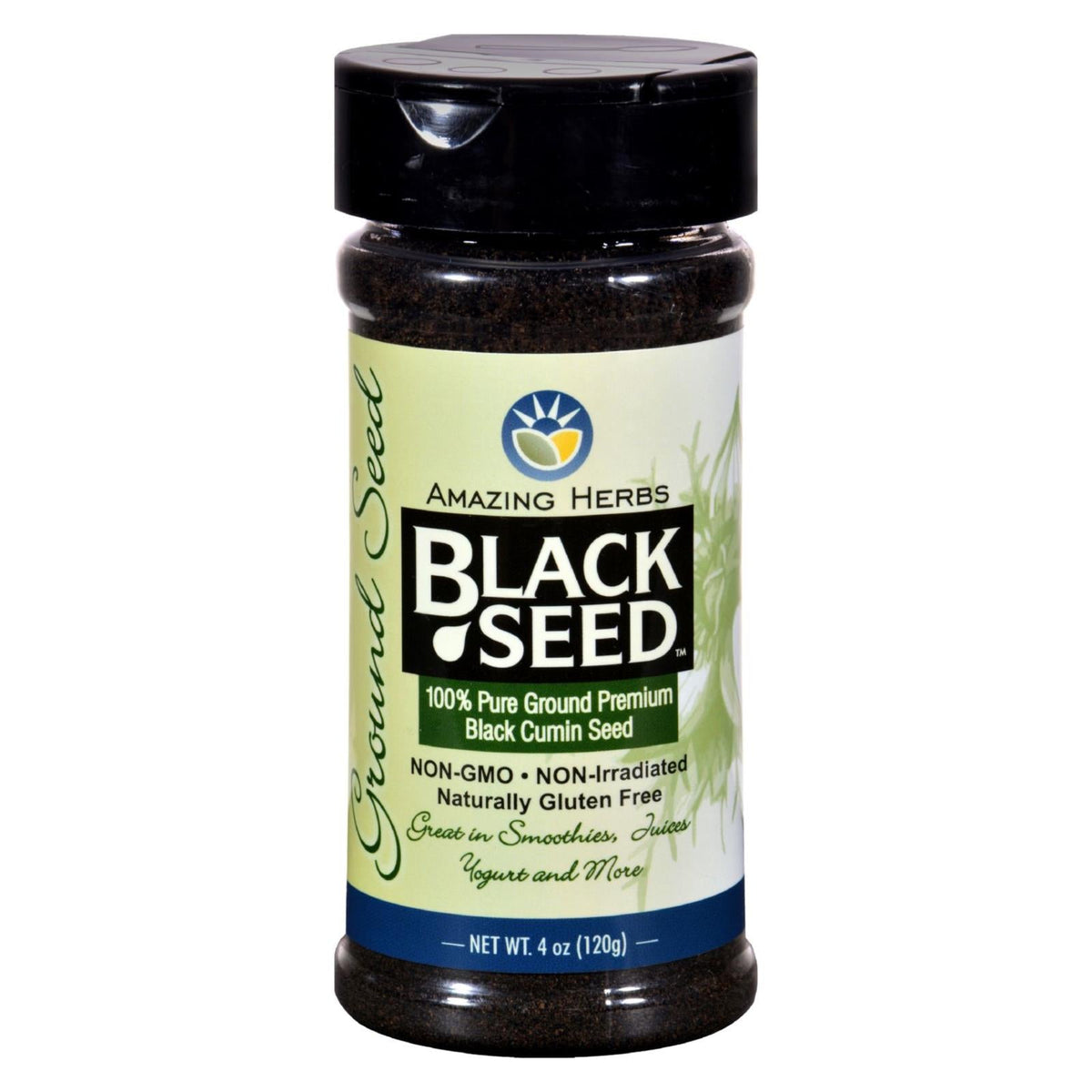 Black Seed Ground Black Cumin Seed, 4 oz