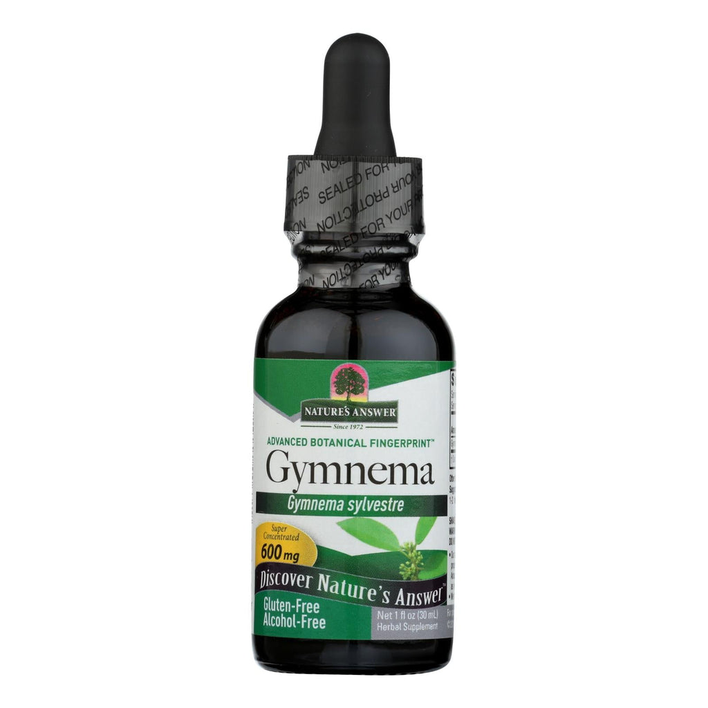 Nature's Answer Gymnema Leaf Alcohol-Free (1 Fl Oz)