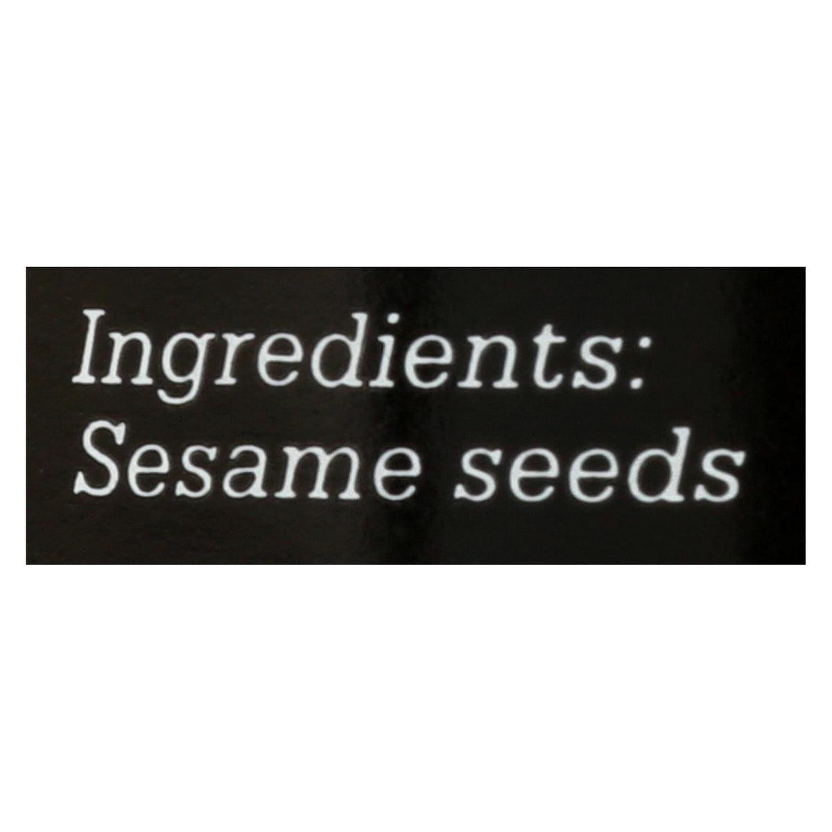 Sushi Chef White Sesame Seeds, 3.75 oz (Case of 12)