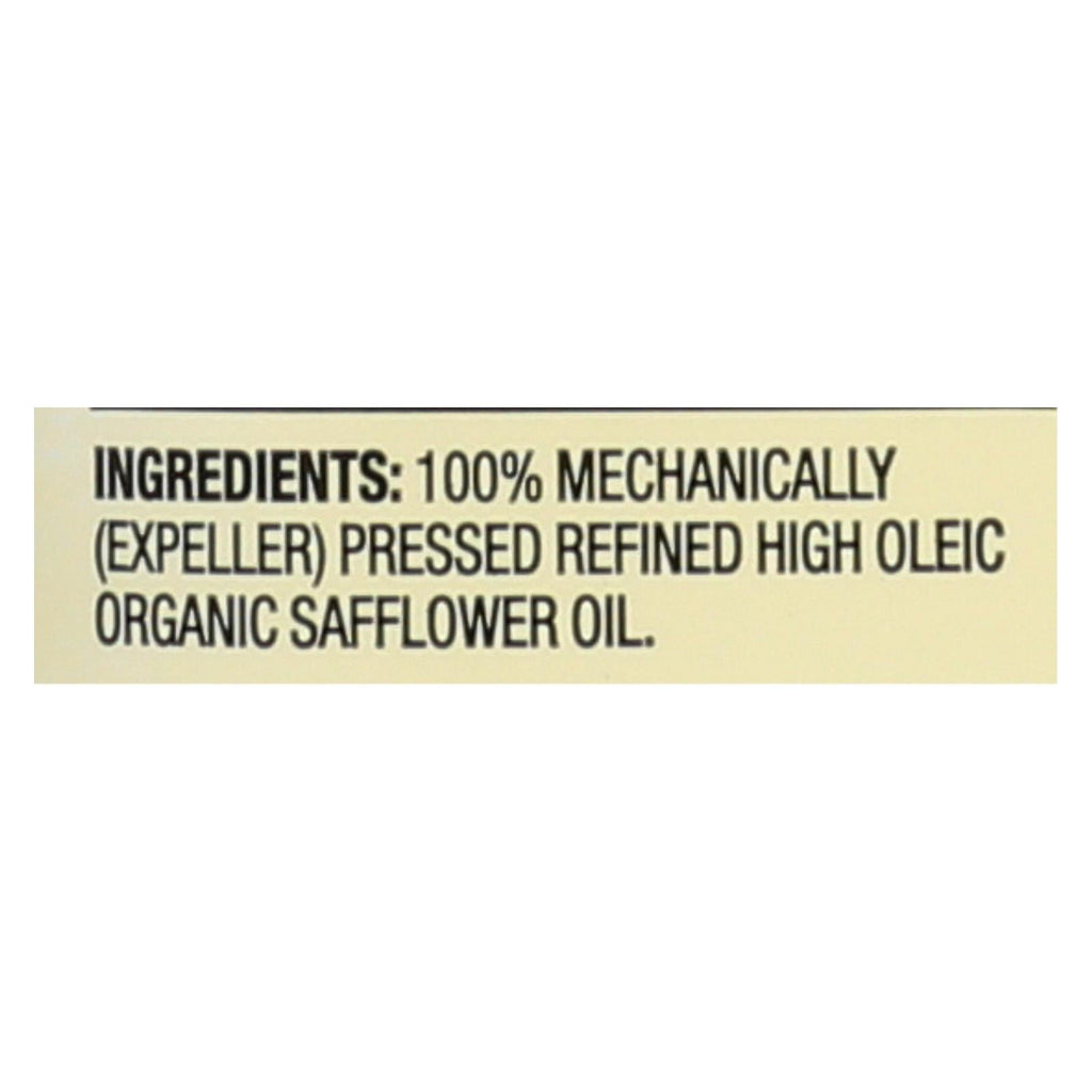 Spectrum Naturals High Heat Refined Organic Safflower Oil (Pack of 12 - 16 Fl Oz.)