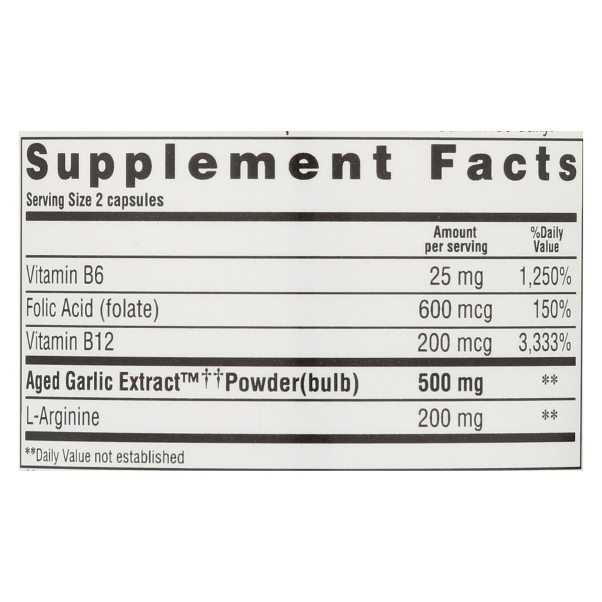 Kyolic Aged Garlic Extract Formula 108, 100 Capsules