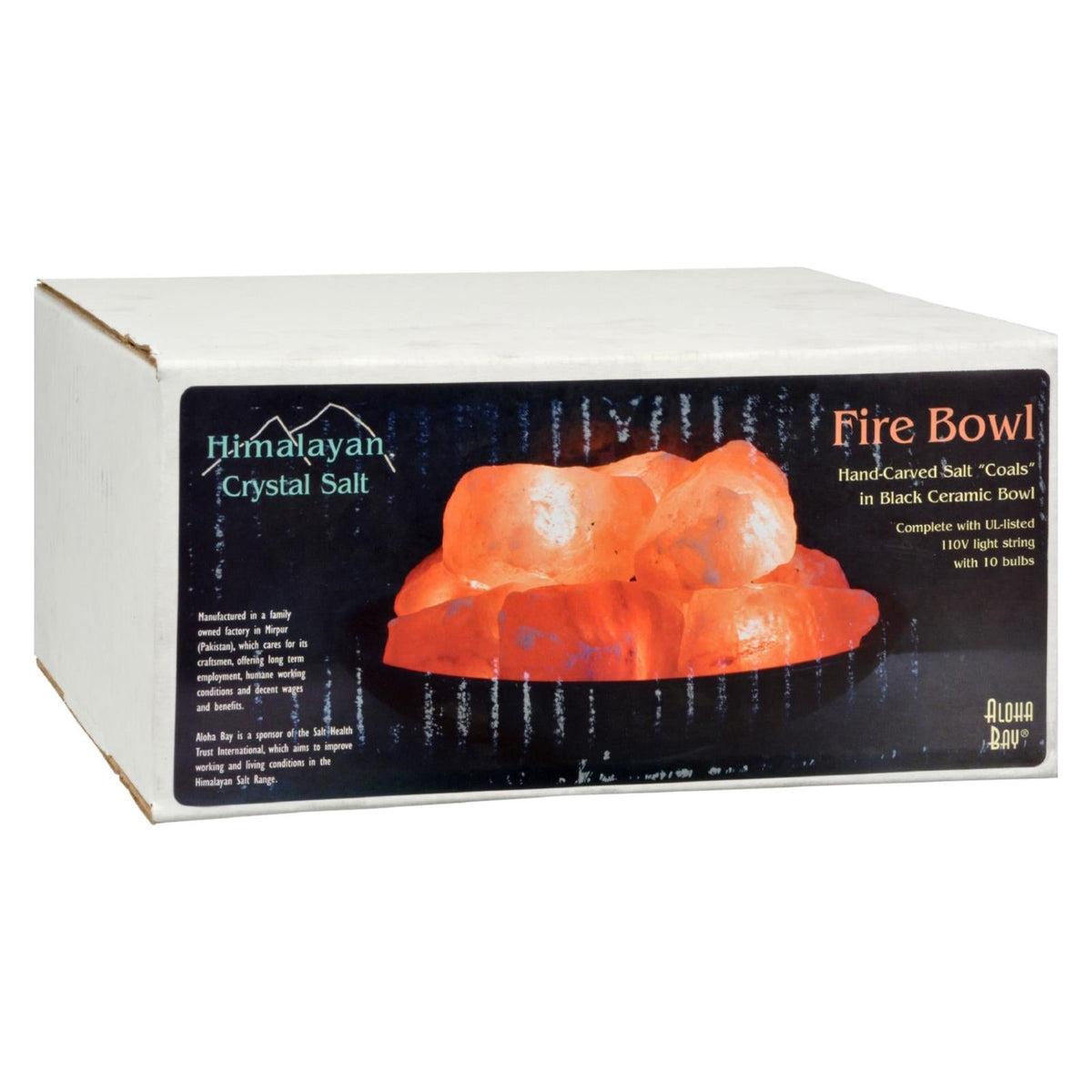 Himalayan Salt Fire Bowls With Stones - 1 Case