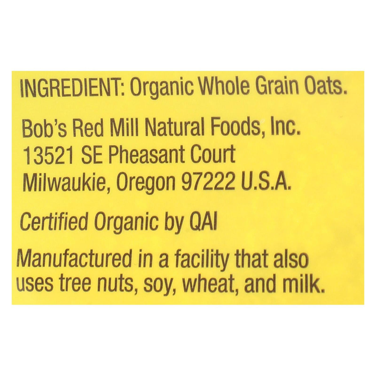 Bob's Red Mill Organic Scottish Oatmeal, 20 oz (Case of 4)