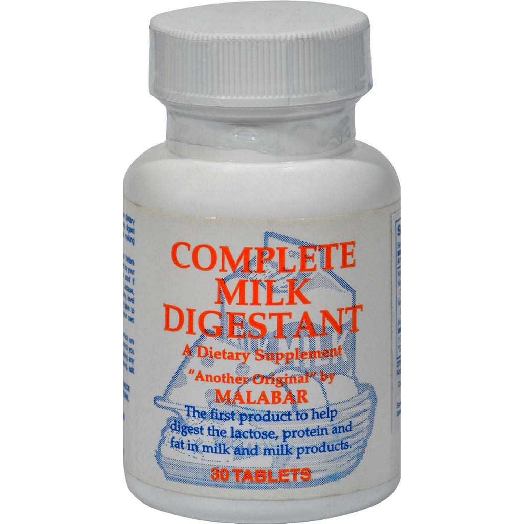 Malabar Complete Milk Digestant (Pack of 30 Tablets)