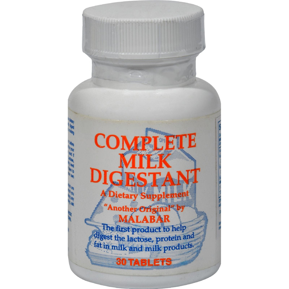 Malabar Complete Milk Digestant (Pack of 30 Tablets)