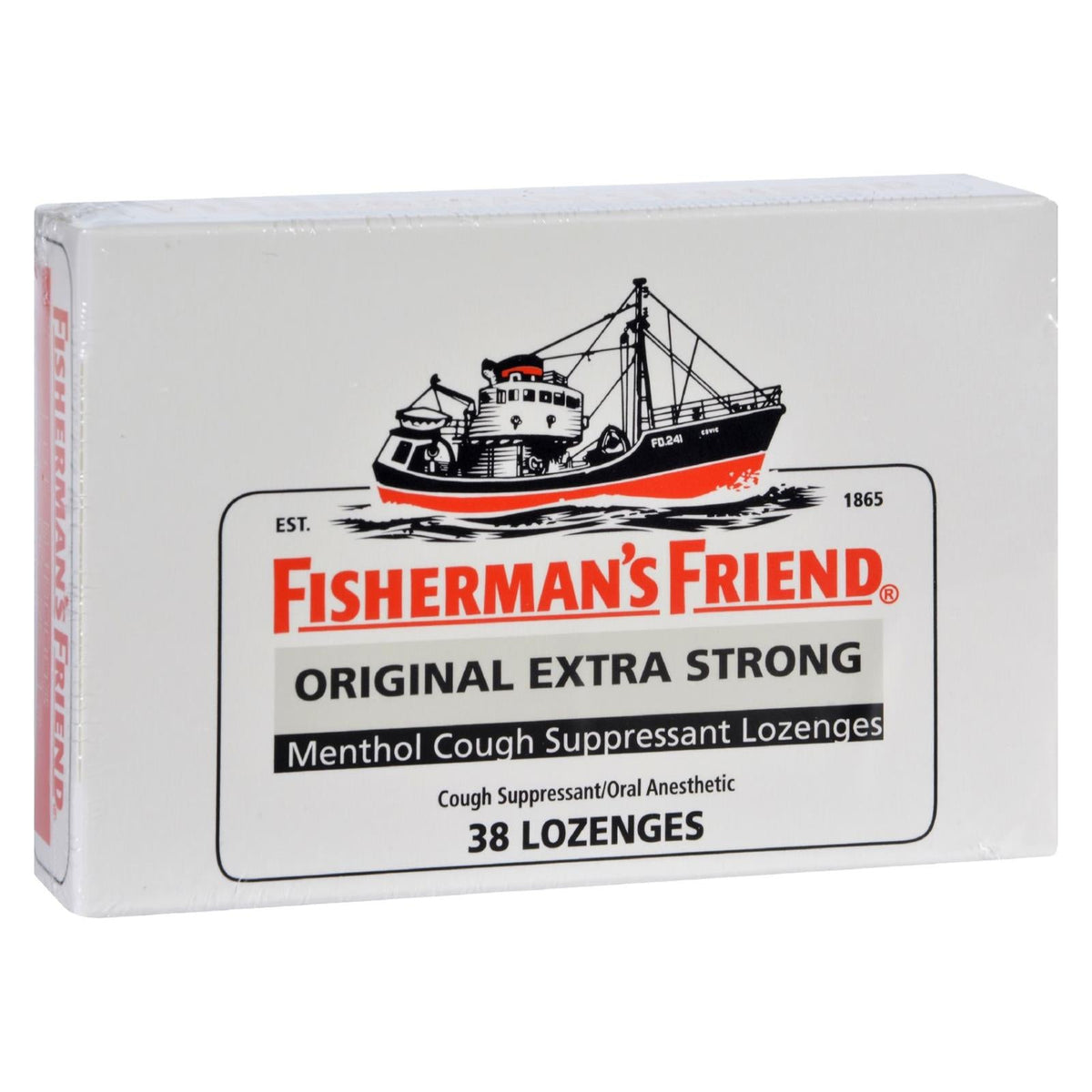 Fisherman's Friend Original Extra Strong Lozenges, 38 ct