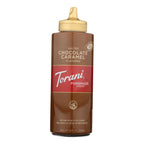 Torani Salted Chocolate Caramel Sauce (Pack of 4 - 16.5 Oz.)