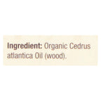 Nature's Answer Organic Bergamot Essential Oil (Pack of 0.5 Oz.)