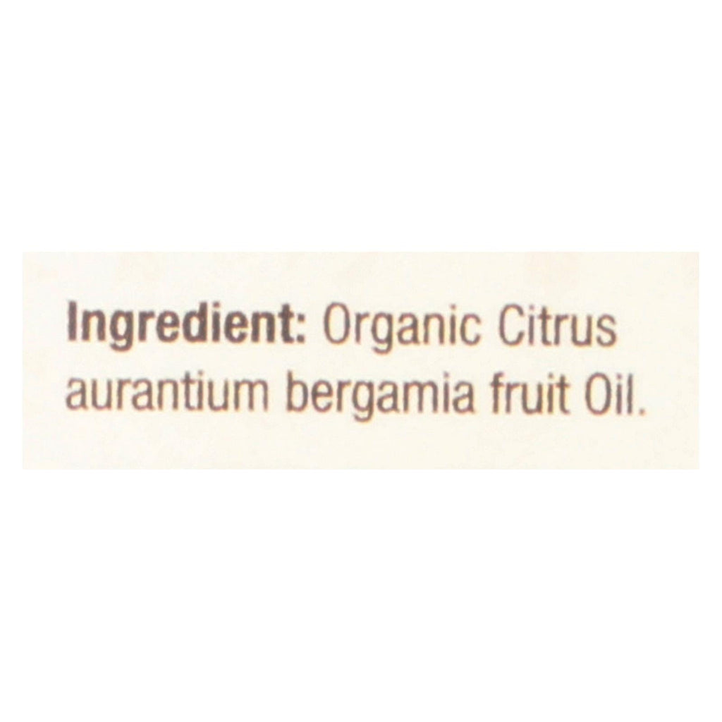 Nature's Answer Organic Bergamot Essential Oil (Pack of 0.5 Oz.)