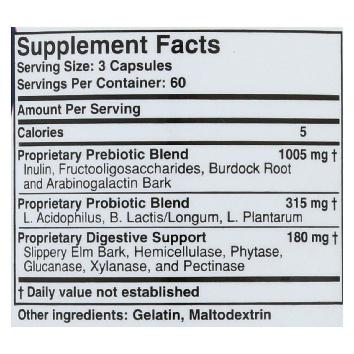 Health Plus Colon Cleanse Max Prebiotic Formula, 180 Capsules