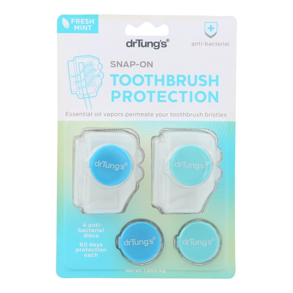 Dr. Tung's Fresh Mint Toothbrush, 2-Pack (Case of 6)