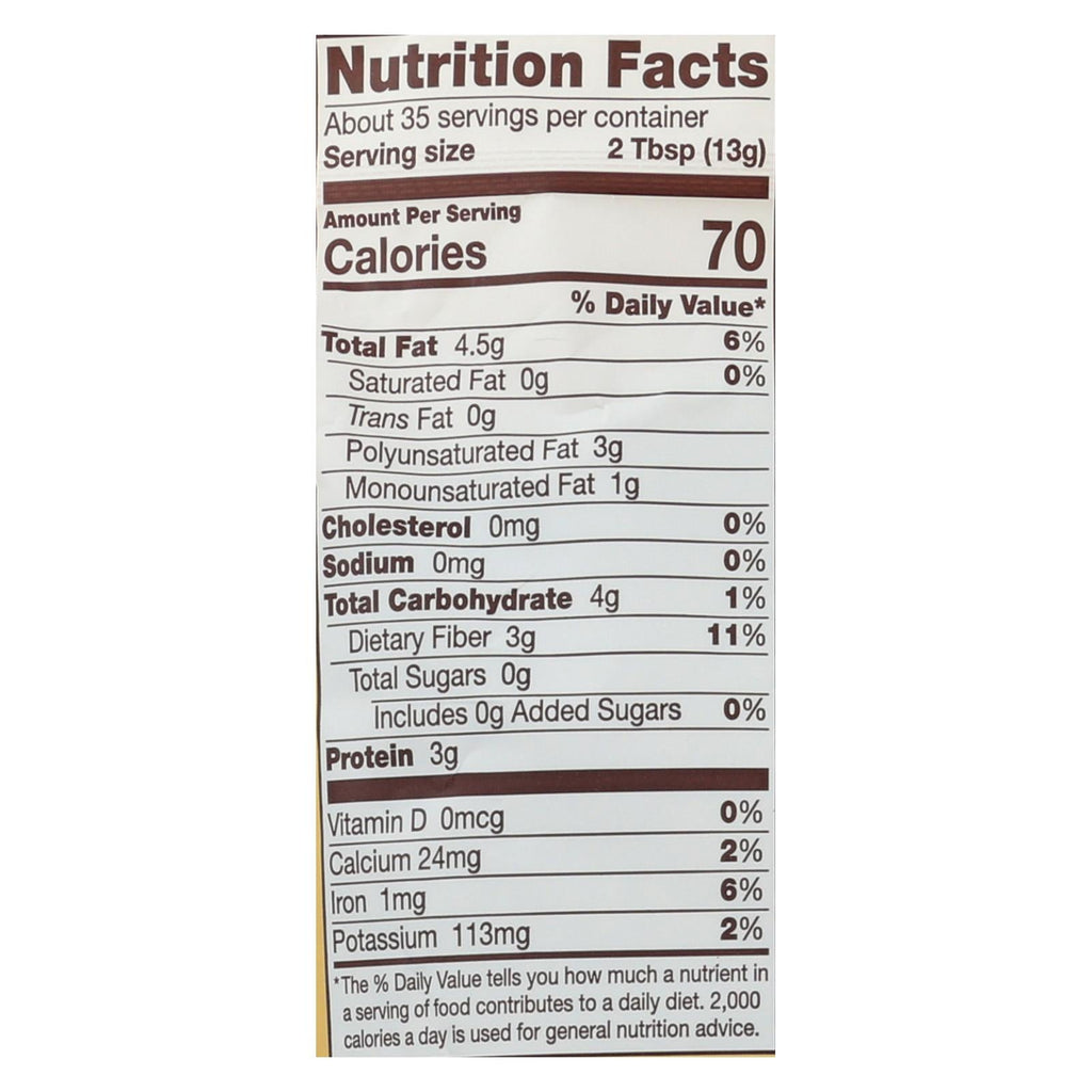 Bob's Red Mill Organic Brown Flaxseed Meal, 16 oz (Case of 4)