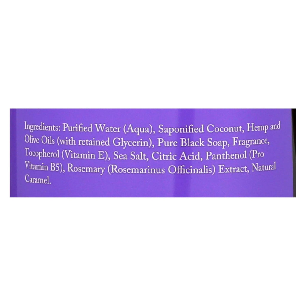 Dr. Woods Pure Black Soap (32 Fl Oz.)