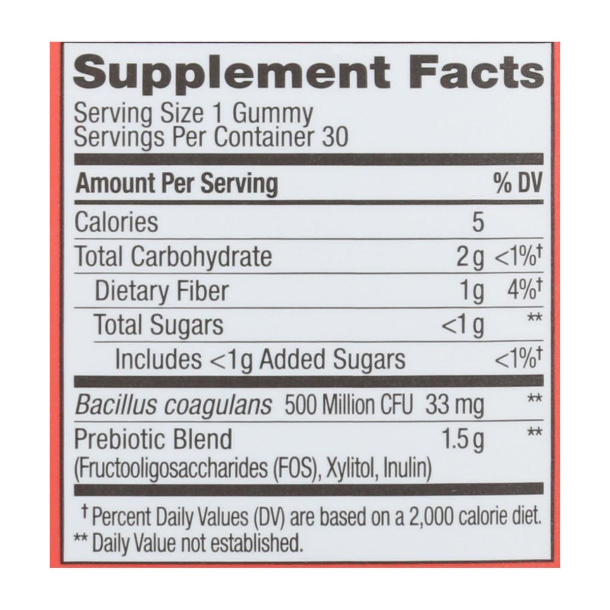 Olly Pro/Prebiotics, Peach, 30 ct