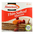 Manischewitz Salted Thin Matzo Crackers, 10 oz (Case of 12)