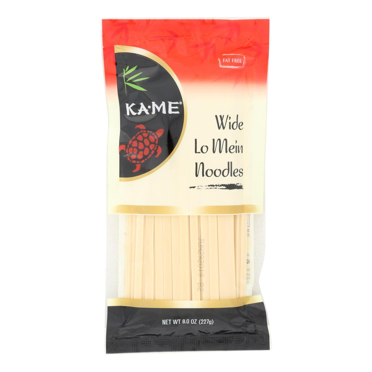 Ka-Me Wide Lo Mein Noodles, 8 oz (Case of 12)