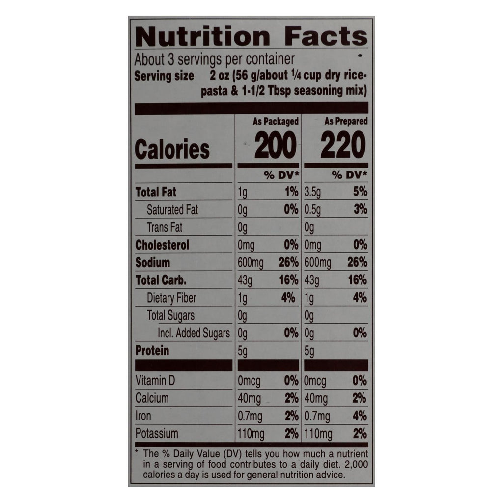 Near East Garlic & Herb Rice Pilaf, 6.3 oz (Case of 12)