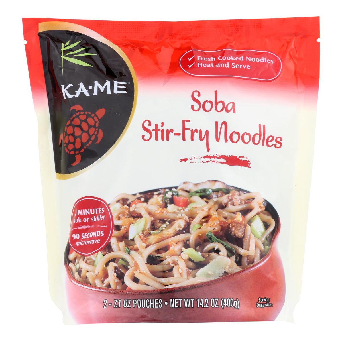 Ka'me Soba Stir Fry Noodles (Pack of 6 - 14.2 Oz.)