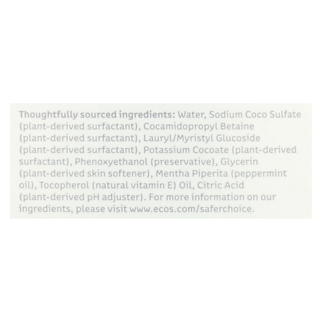 Ecos Hypoallergenic Conditioning Pet Shampoo  - Peppermint - 17 Fl Oz.