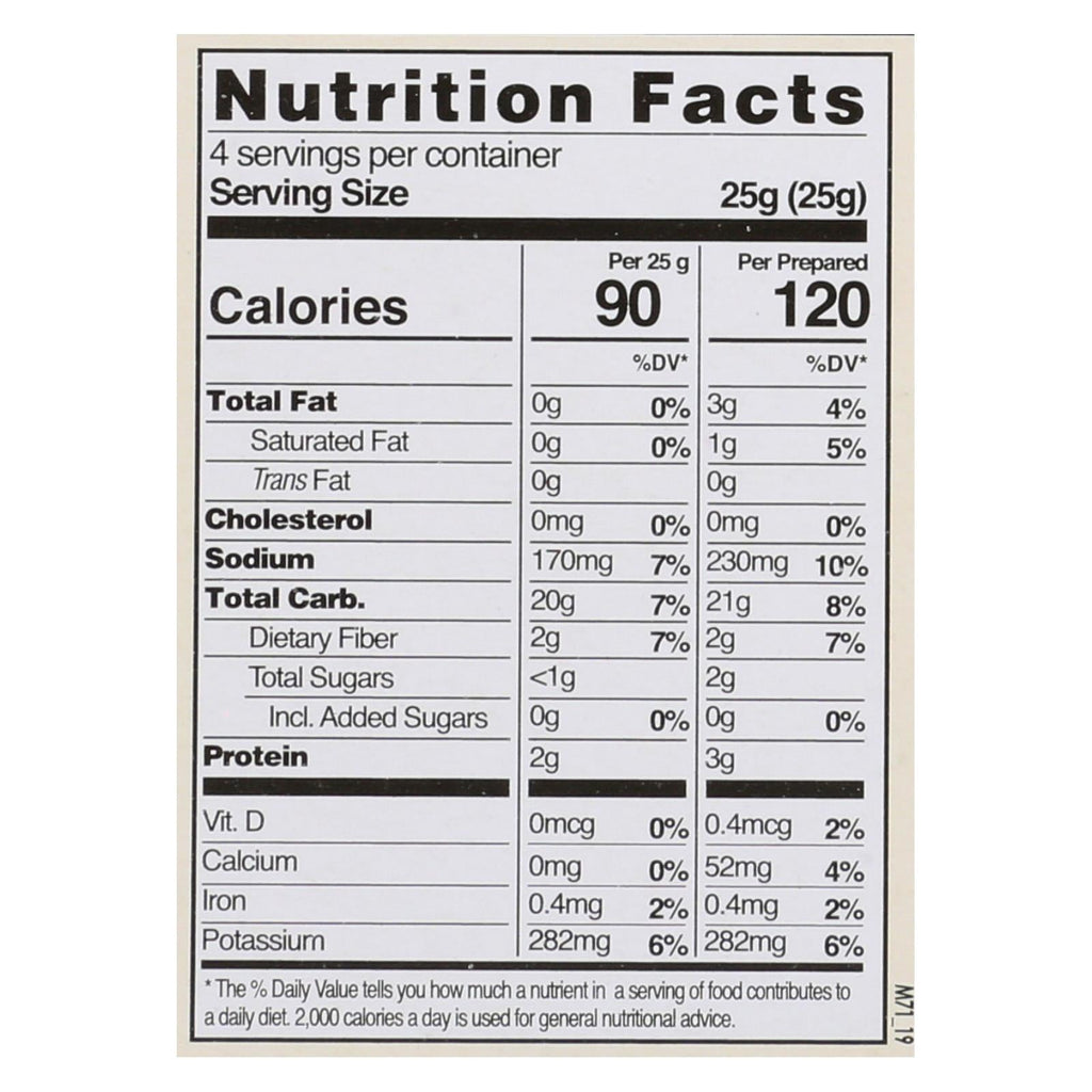 Edward & Sons Organic Roasted Garlic Mashed Potatoes, 3.5 oz (Case of 6)