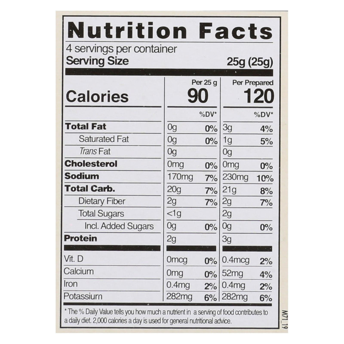 Edward & Sons Organic Roasted Garlic Mashed Potatoes, 3.5 oz (Case of 6)