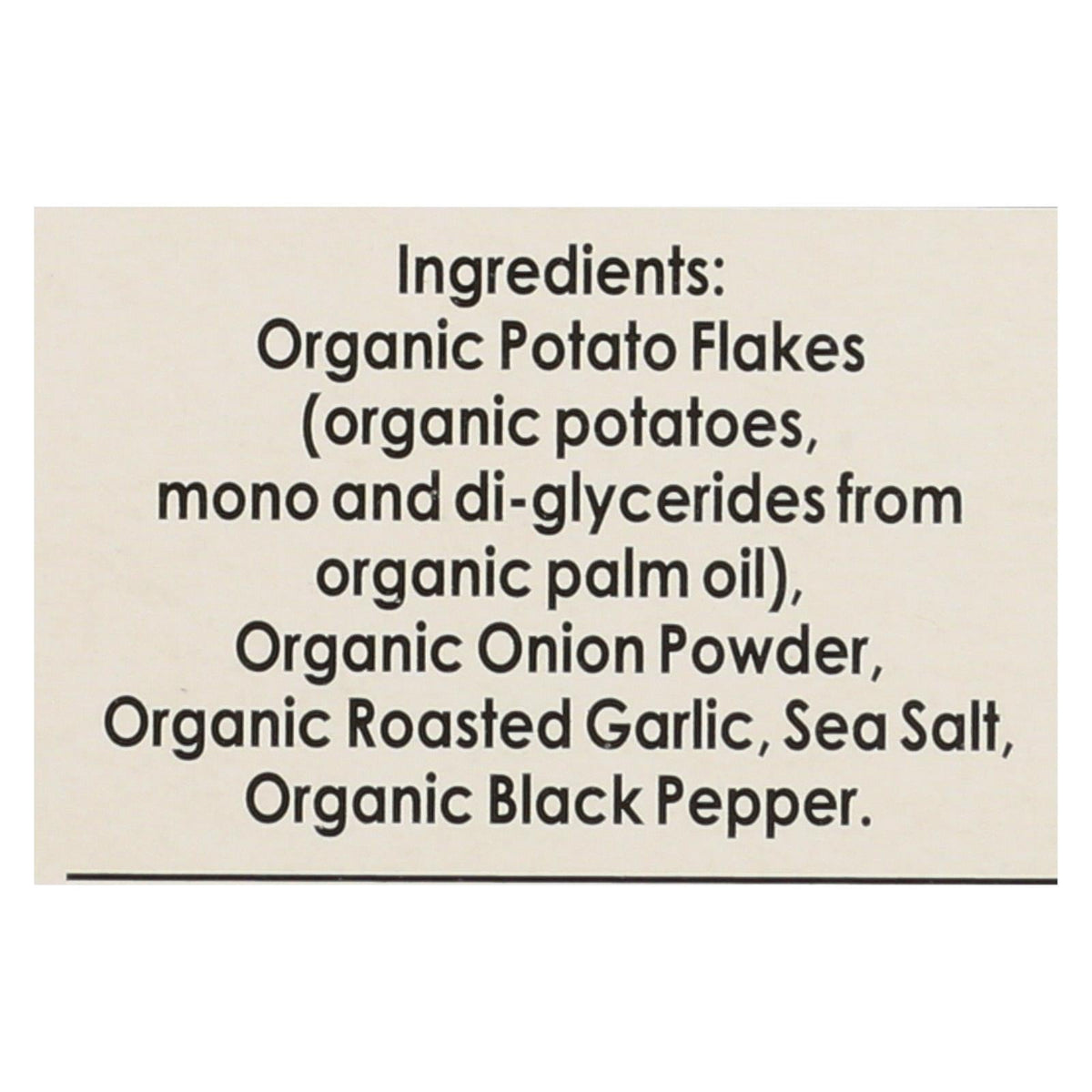 Edward & Sons Organic Roasted Garlic Mashed Potatoes, 3.5 oz (Case of 6)