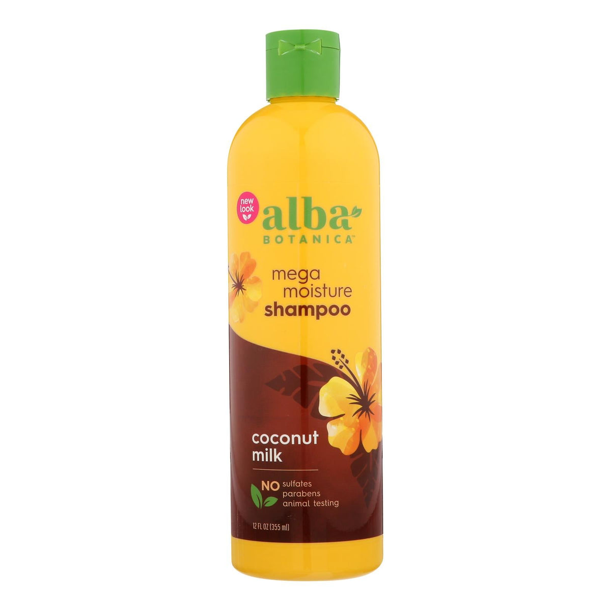 Alba Botanica Natural Hawaiian Shampoo Drink It Up Coconut Milk - 12 Fl Oz.
