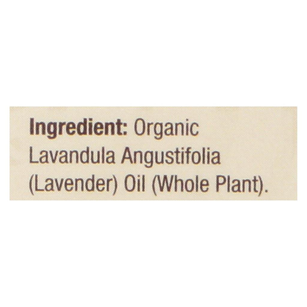 Nature's Answer Organic Lavender Essential Oil, 0.5 oz