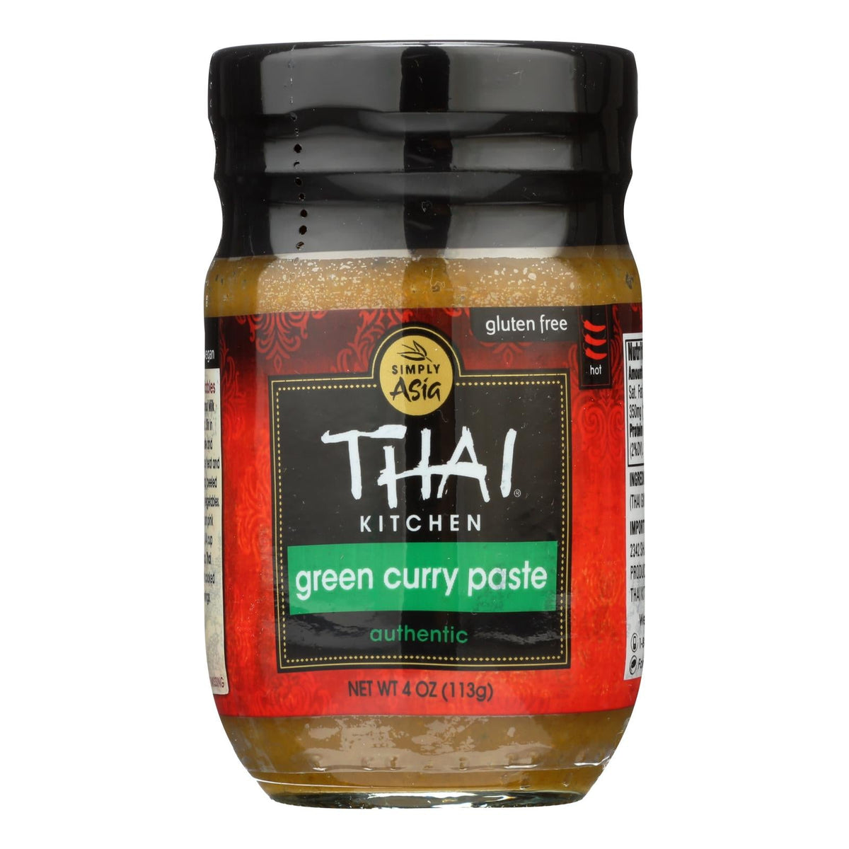Thai Kitchen Green Curry Paste, 4 oz (Case of 12)