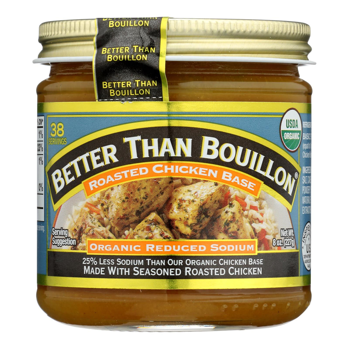 Better Than Bouillon Roast Chicken Base, 8 oz (Case of 6)