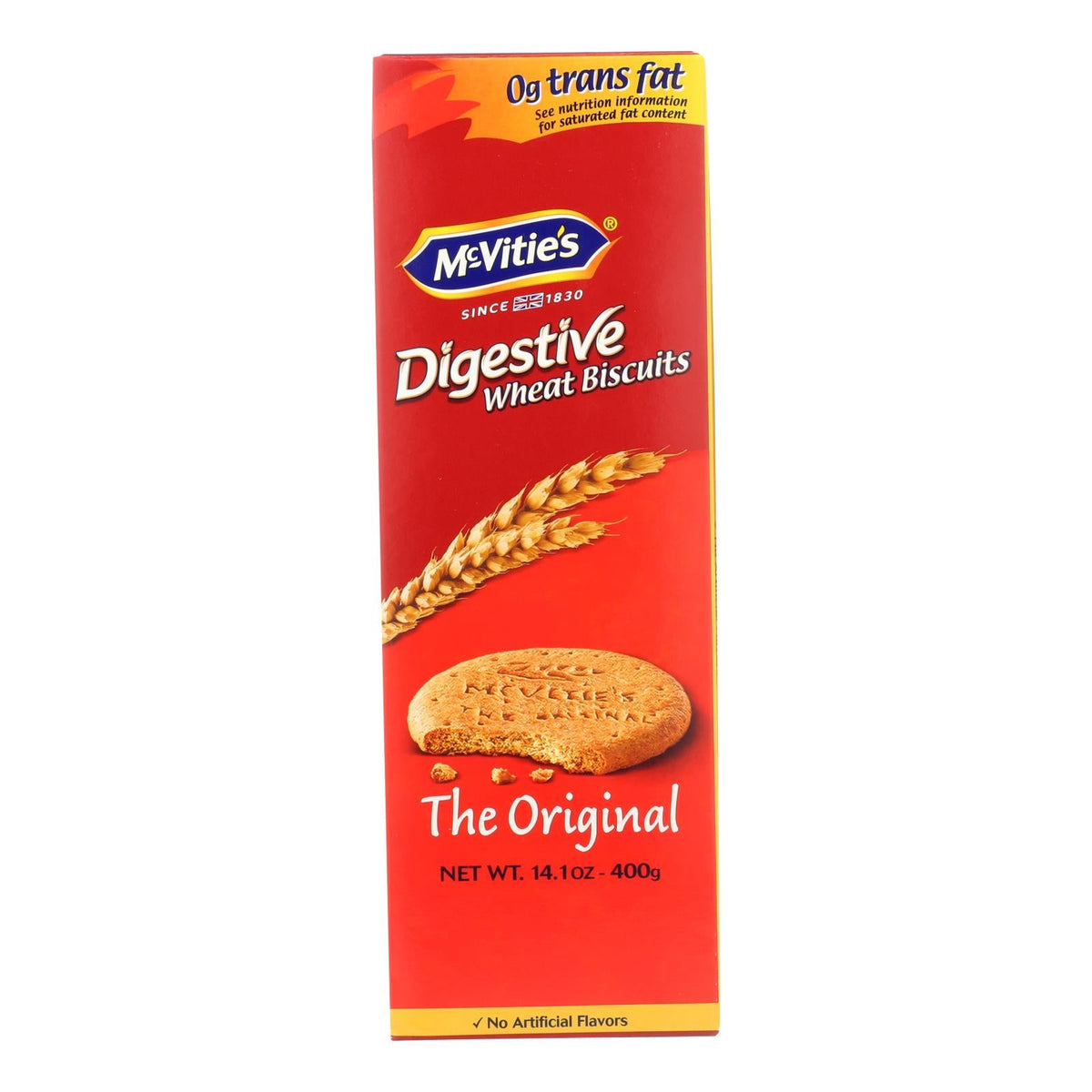 McVitie's Digestive Wheat Biscuits, 14.1 oz (Case of 12)