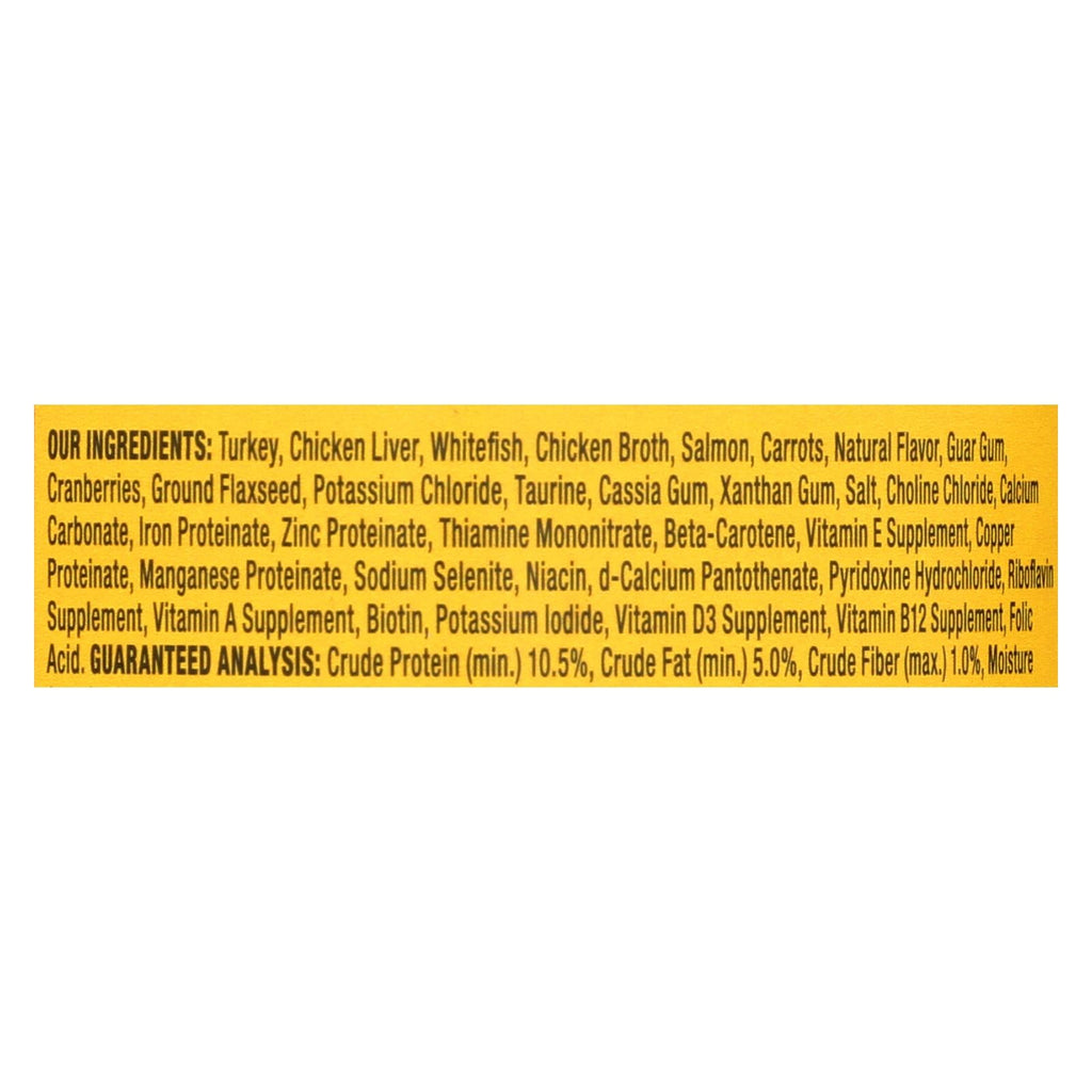 Wellness Pet Products Cat Food - Turkey And Salmon Recipe (Pack of 24) - 3 Oz.