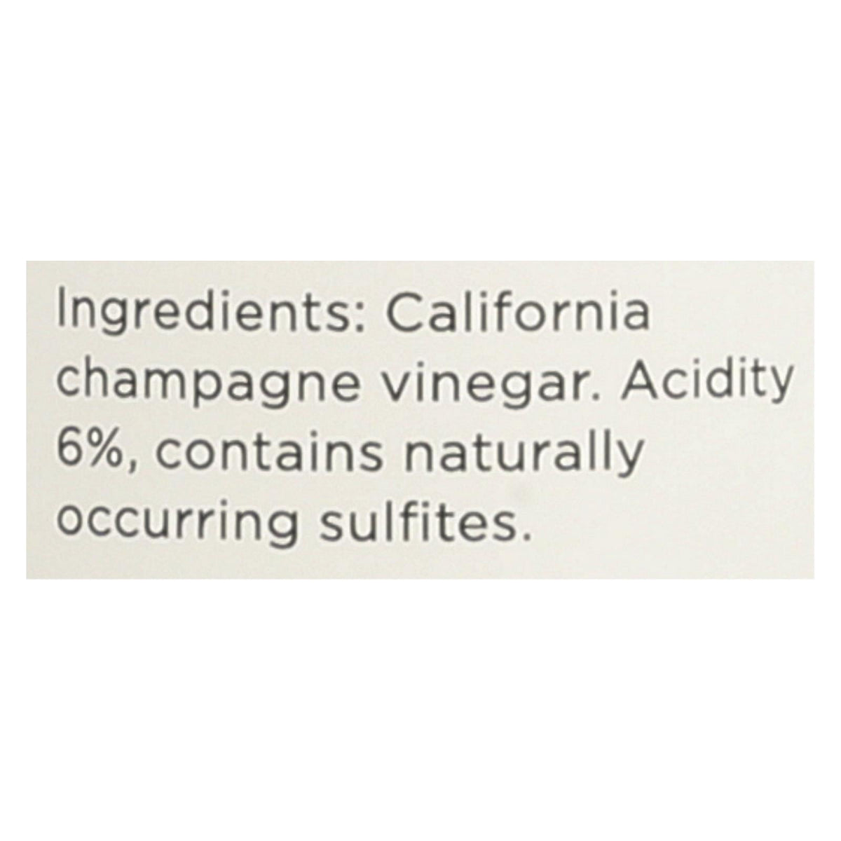 O Olive Oil & Vinegar Champagne Vinegar, 10.1 fl oz (Case of 6)