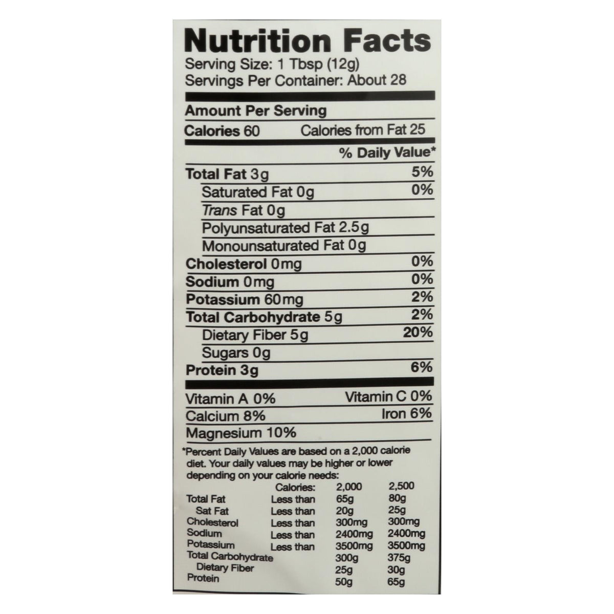 Nutiva Organic Milled Chia Seeds (Pack of 14 Oz.)