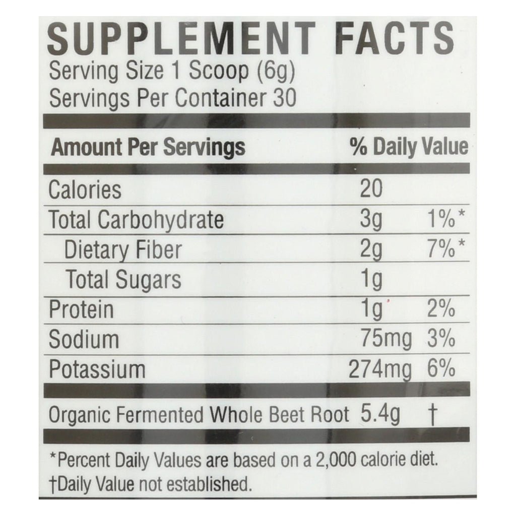 Nature's Answer Whole Beets Powder, 6.34 oz