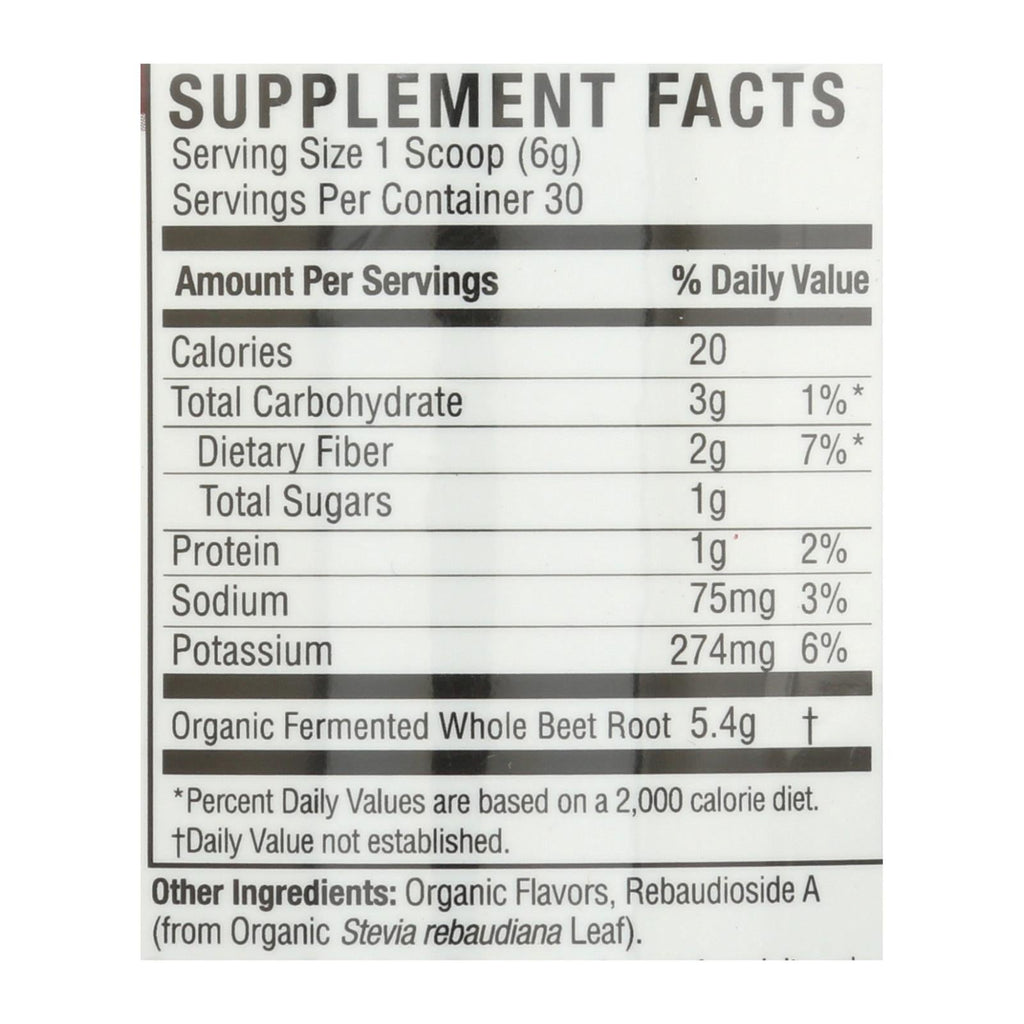Nature's Answer Whole Beets Powder, 6.34 oz